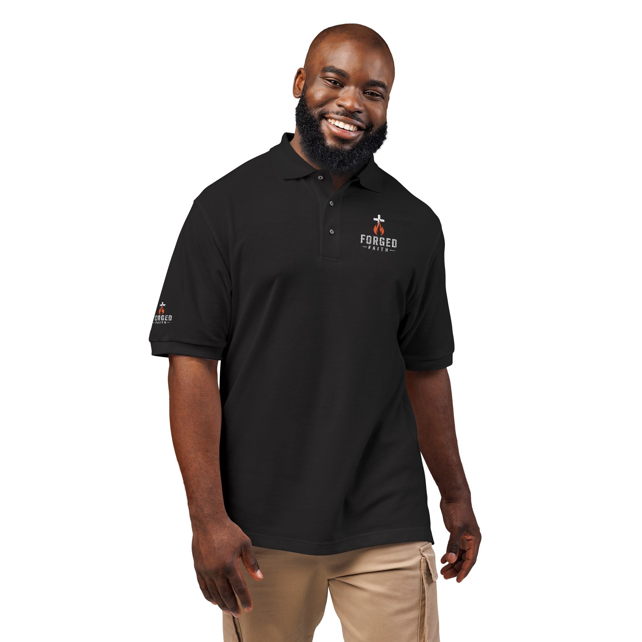 Forged Faith Unisex Polo