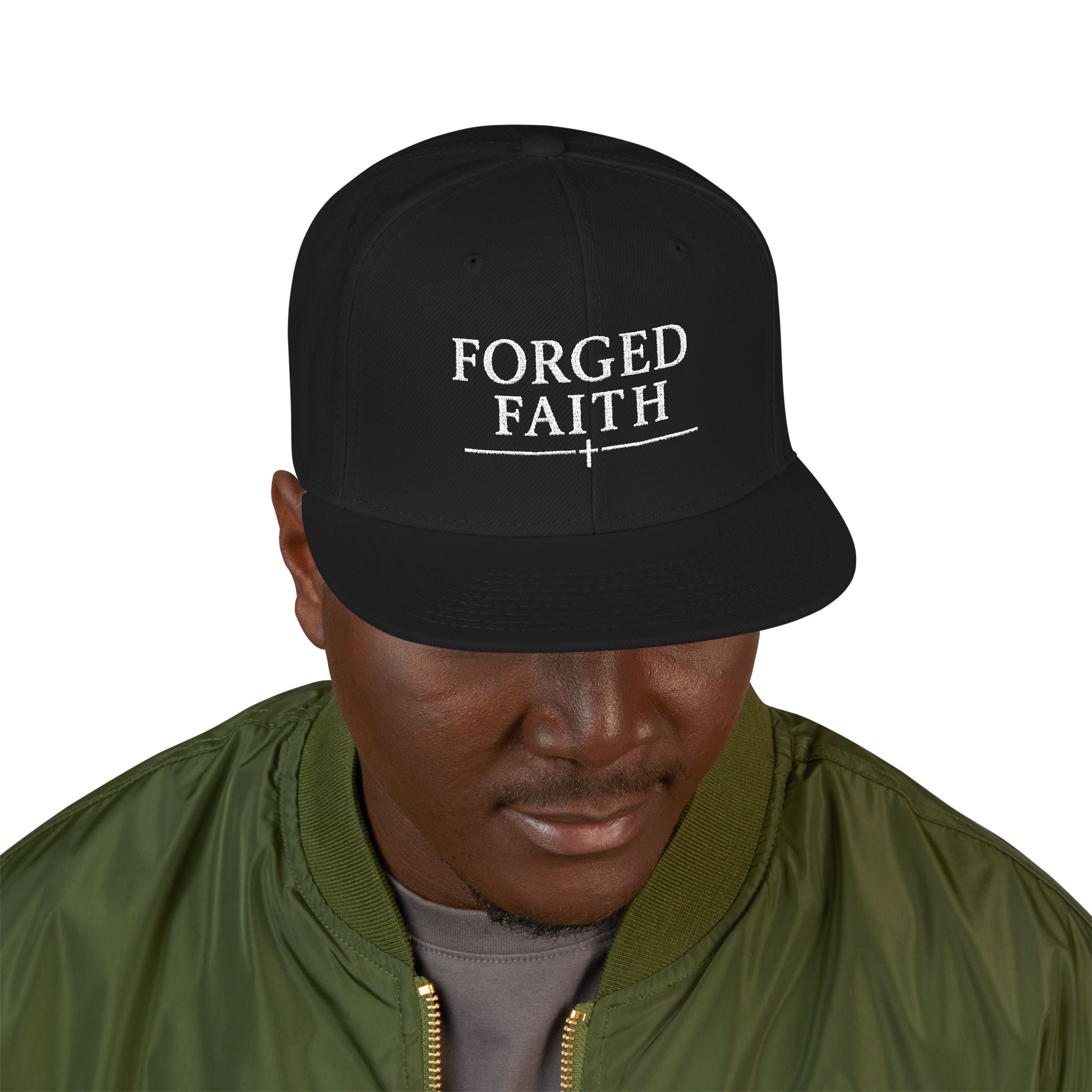 Forged Faith Snapback  (Embroidery)