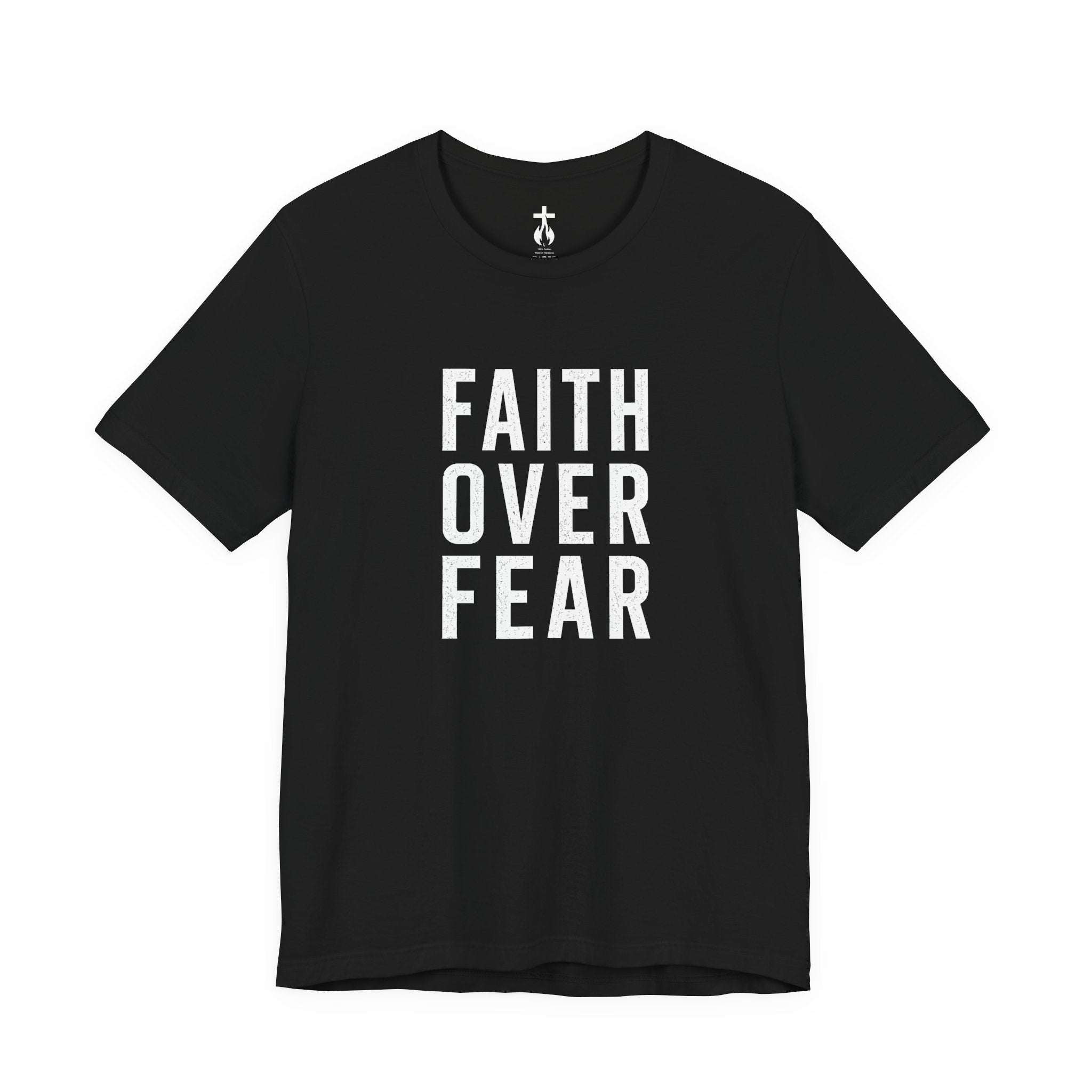 Faith Over Fear T‑Shirt — Christian Inspirational Tee