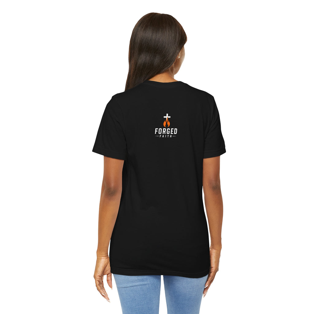 Strength Isn't Forged Tee – Motivational Fitness Quote T-Shirt