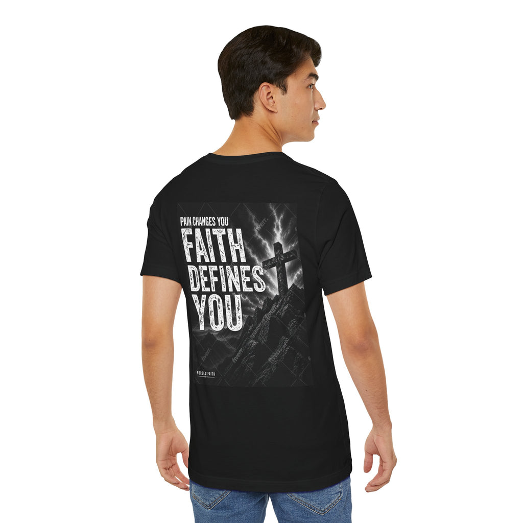 Defined By Faith Unisex Short Sleeve Tee