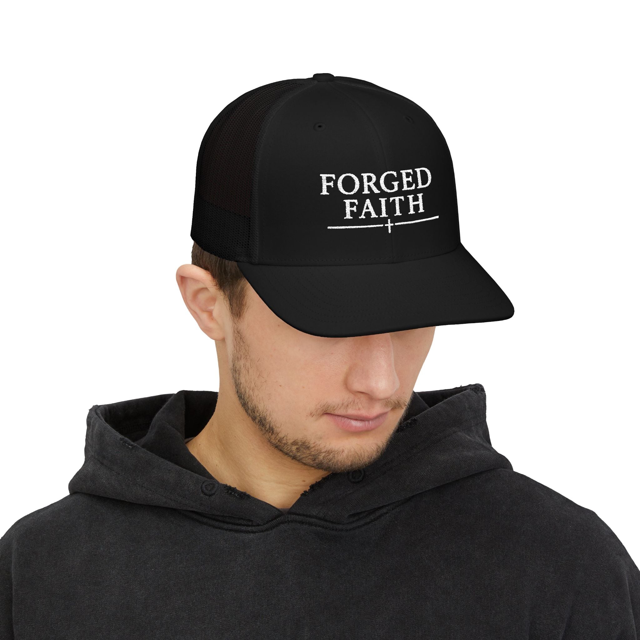 Forged Faith Snapback Trucker Cap