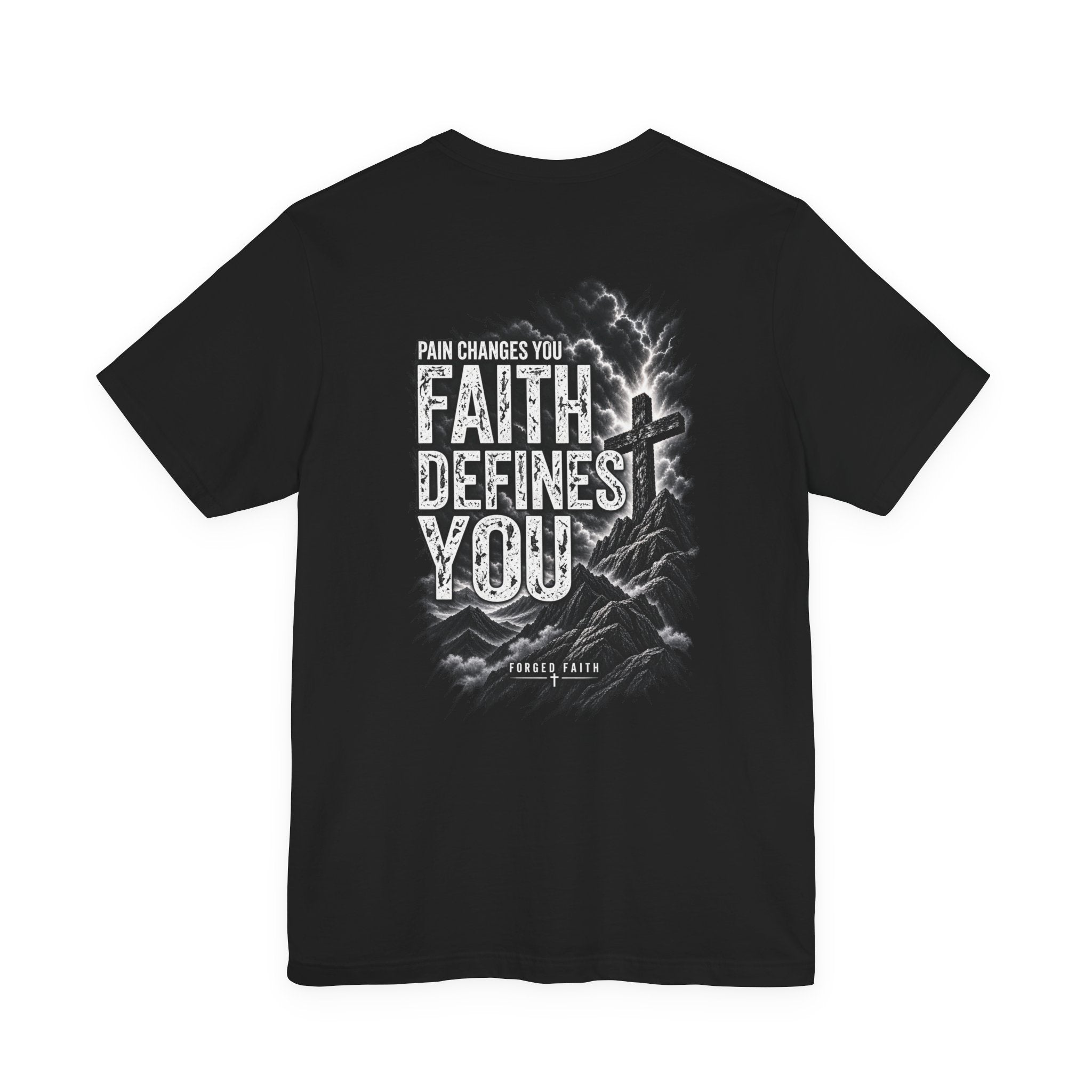 Defined By Faith Unisex Short Sleeve Tee